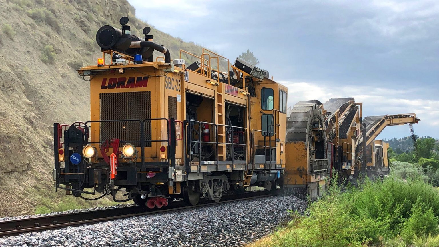 Ballast Maintenance - Loram