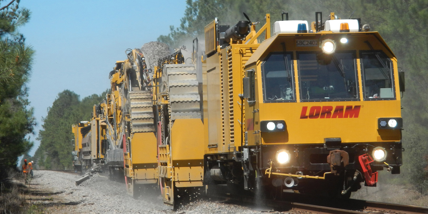 Track Maintenance Loram